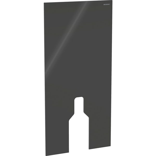 Geberit Frontverkleidung für Geberit Monolith für Stand-WC 101cm Glas schwarz