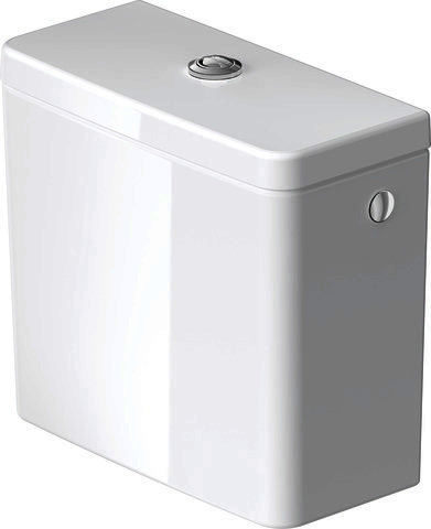DU Spülkasten D-Neo, Weiß, m.IG, DF 6/3 L, WA re./li. 3/8"Messing