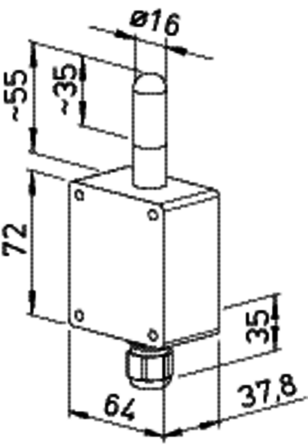 Helios AFS 0-10 V, Absolut-Feuchte-Sensor mit 0-10 V Ausg.