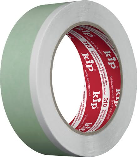 Doppelseitiges Klebeband Duoband 310 L.25m B.25mm grün/weiß Rl.KIP Doppelseitiges Klebeband Duoband 310 L.25m B.25mm grün/weiß Rl.KIP