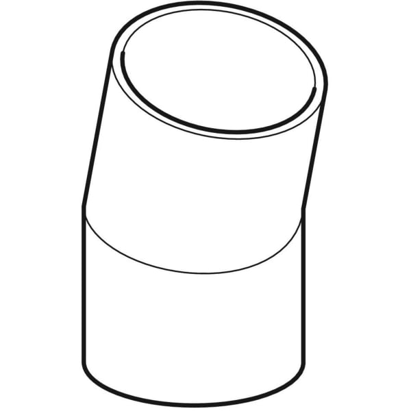 Geberit PE Segmentbogen 15Gr d250