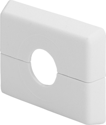 Viega Rosette 1079.5 in 60x45x10x15mm Kst. weiss RAL 9010