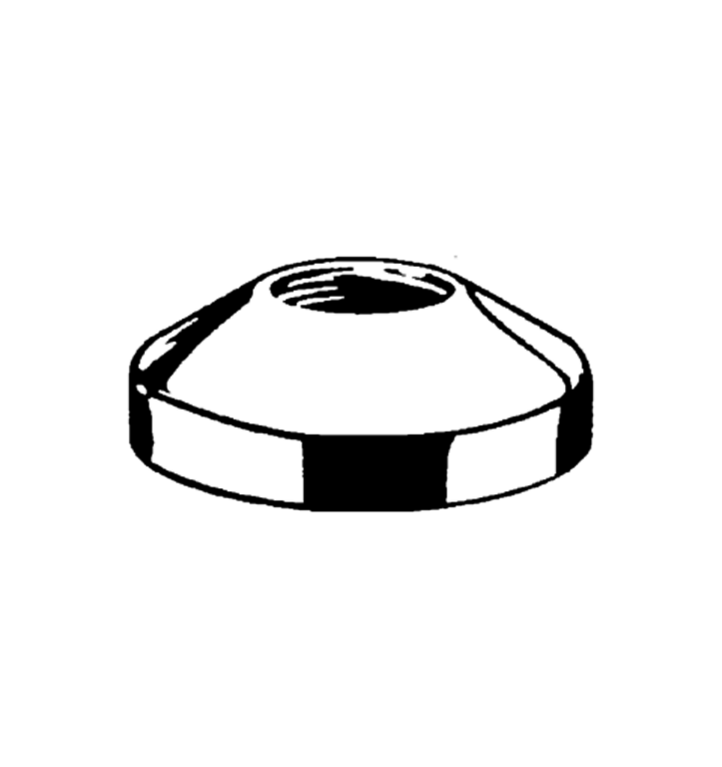 KLUDI Sifonrosette 32 X 80 X 26mm chrom