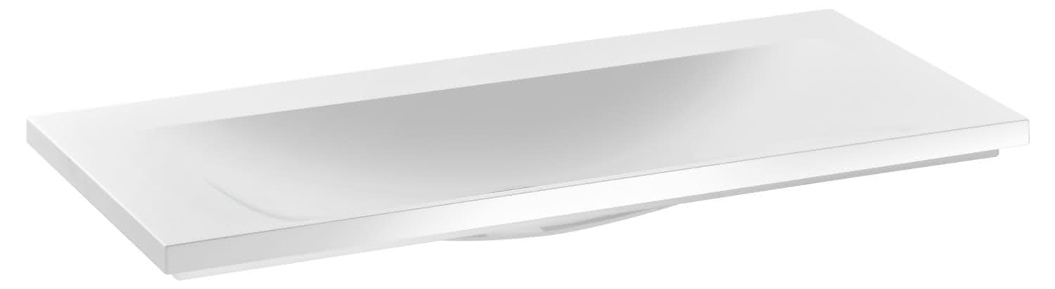 KEUCO Mineralguss-WT Royal Reflex 34071, ohne Lochbohrung, weiß