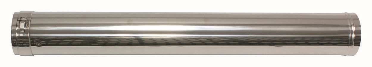 Vaillant Verlängerung 1,0 m 80/125 mm für Fassadenverlegung konz. PP/Edelstahl
