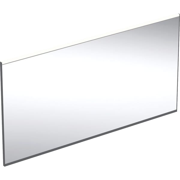 Geberit Option Plus LSP, eckig, direkte Bel. u. ind. Bel., 135x70x3,5cm, swm/alu elox