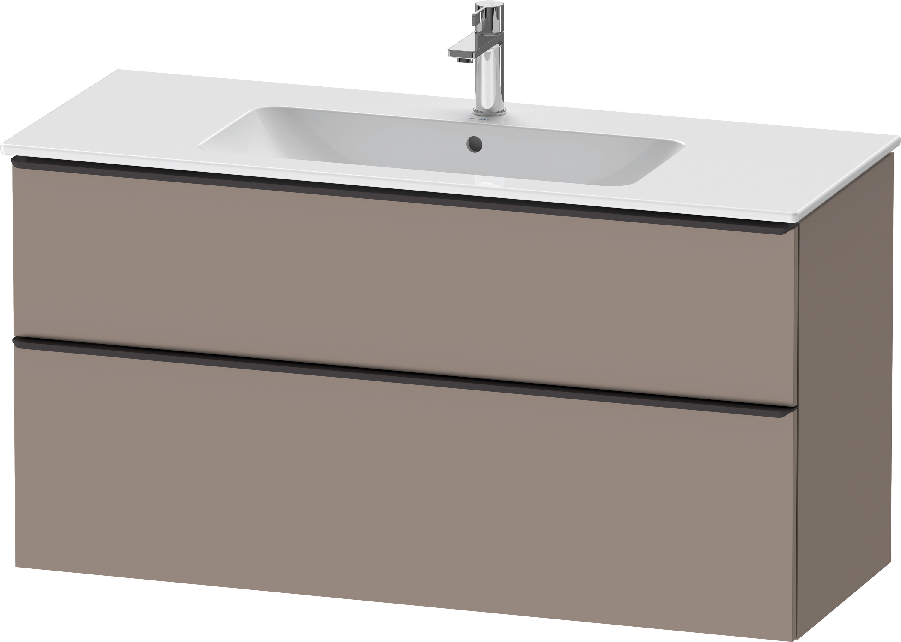 Duravit D-Neo WTU,Ausz:1,Schubk:1,GR:Dia.Schw 1210x462x625mm,Wandh,Basalt Matt,Dekor