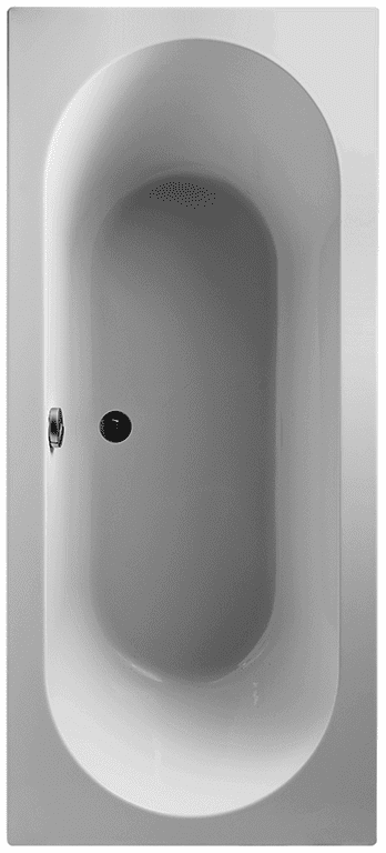 VB Badewanne O.novo 1900x900x525mm Duo Rechteck Weiß Alpin