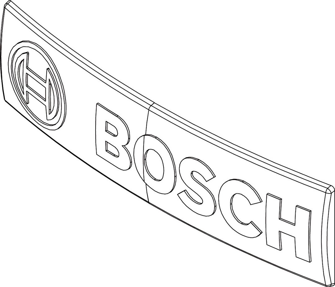 BOSCH Ersatzteil TTNR: 87185419530 Logo Bosch