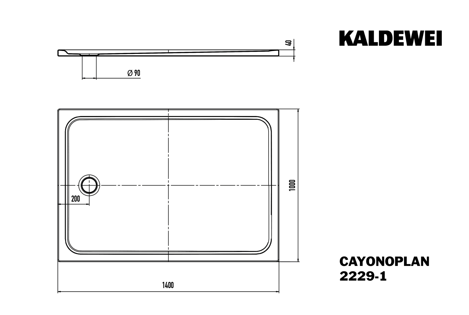 KA DW CAYONOPLAN Mod.2229-1,1000x1400mm, warm grey 50,Secure Plus