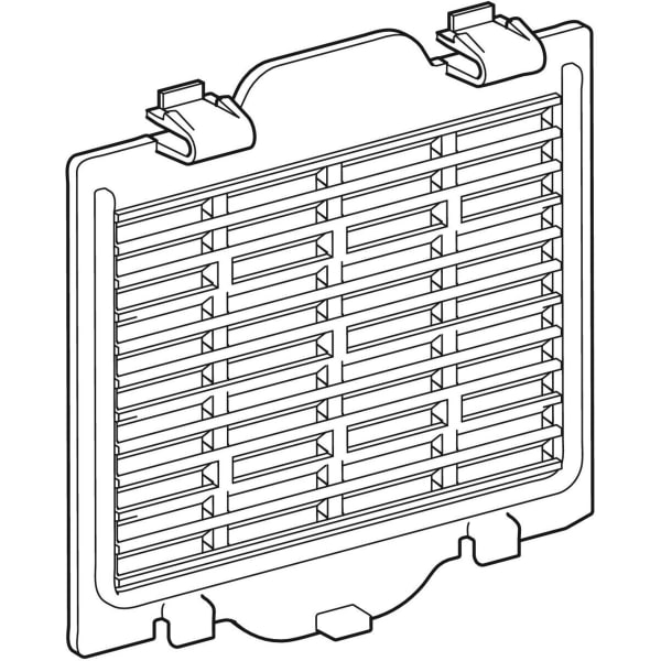 Geberit Abdeckung Filterfach zu Geberit AquaClean Tuma Comfort weiß