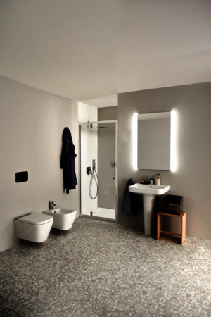 IS Wand-Bidet i.life B 355x540x300mm Weiß mit IdealPlus