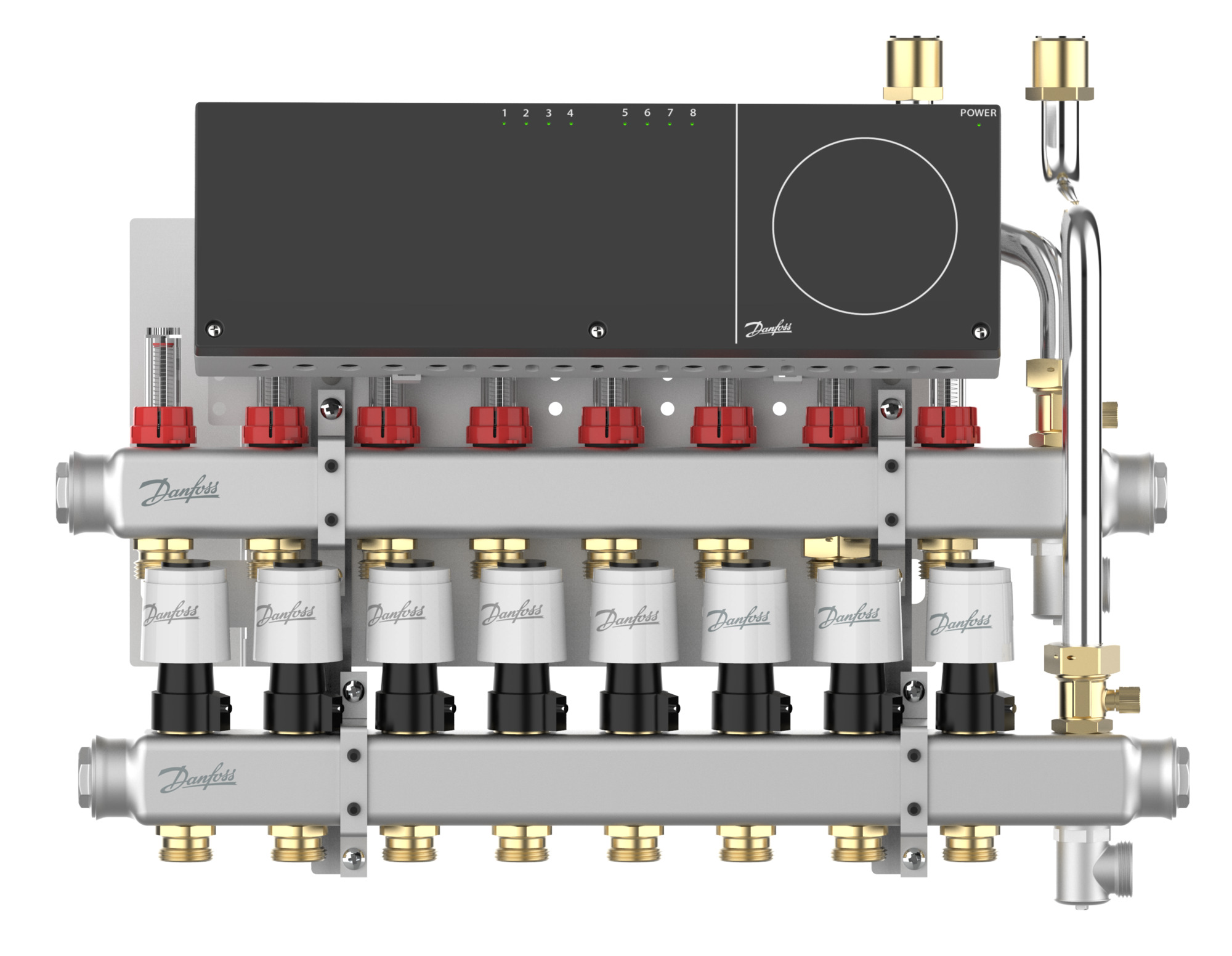 Danfoss Verteilersystem SGC VX-F, 2 Kre