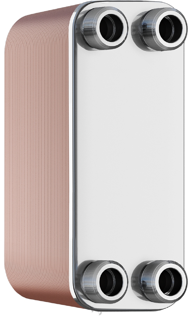 Reflex Plattenwärmetauscher Longtherm gelötet RMB-14-20, AG 3/4' Reflex Plattenwärmetauscher Longtherm gelötet RMB-14-20, AG 3/4'