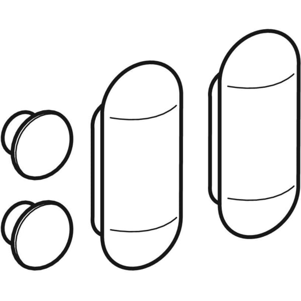 Geberit Set Puffer für WC-Deckel Kind Geberit Set Puffer für WC-Deckel Kind