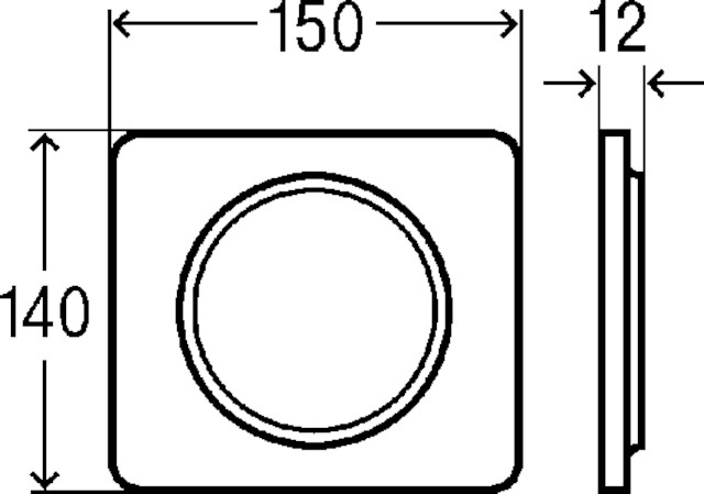 Viega Fertigbauset Visign for Style 13 8333.2 in verchromt