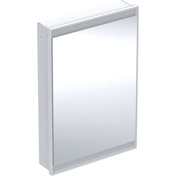 Geberit ONE Spiegelschrank mit ComfortLight 1 Tür li, UP-Mont., 60x90x15cm, weiß