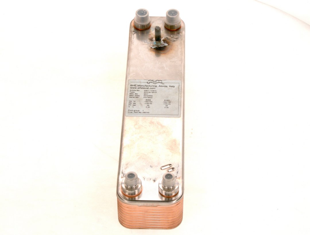 BOSCH Ersatzteil TTNR: 8738207264 Plattenwärmetauscher ACH 18 - 18P