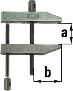 Parallelschraubzwinge PA Spann-W.36mm A.19mm BESSEY Parallelschraubzwinge PA Spann-W.36mm A.19mm BESSEY