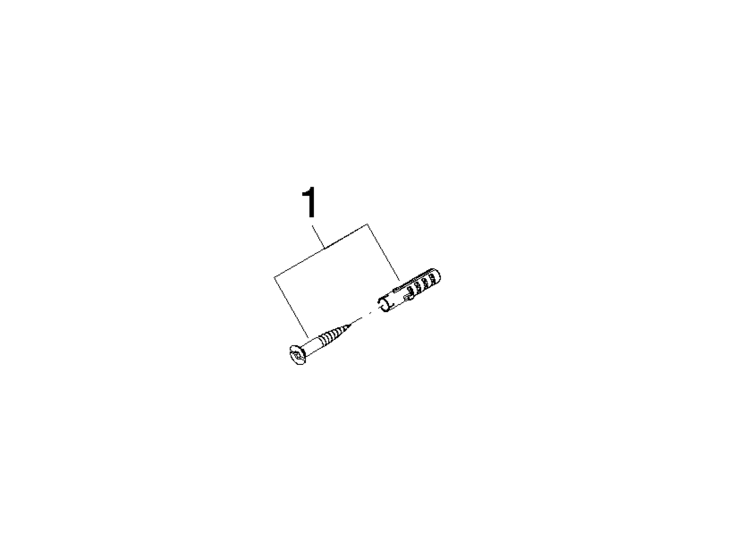 DO Befestigungssatz Holzschraube ERSATZTEILE 90303100100 4,5 x 30 mm
