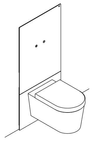 HEWI WC-Modul S 50, sensorgesteuerte WC-Spül.,weiß