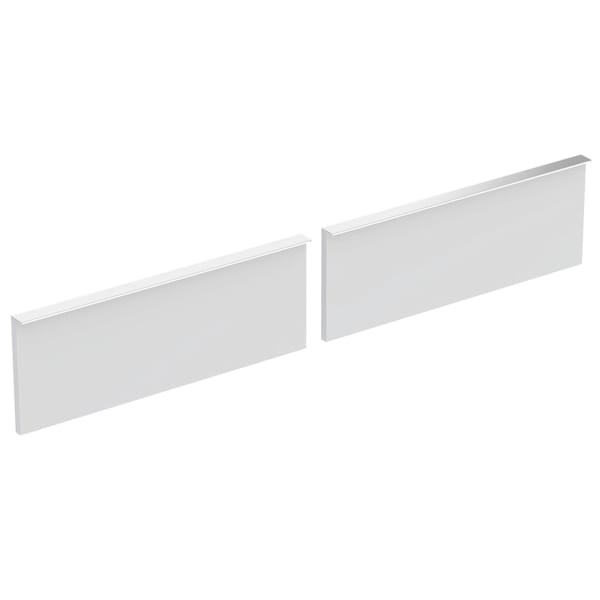 Geberit Set Schubl. Front für iCon US für DWT Breite 120 cm, weiß matt (2 St.)