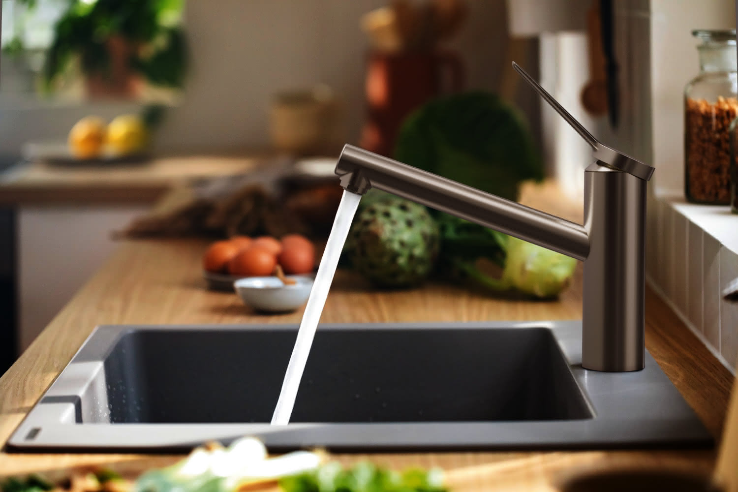 Hansgrohe Spültischmischer 150 Zesis M33 Niederdruck 1jet BSO