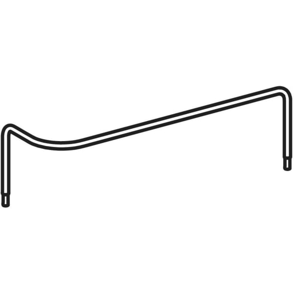 Geberit Reling f. linke Tür, für WTU Renova Comfort, Breite 65 cm
