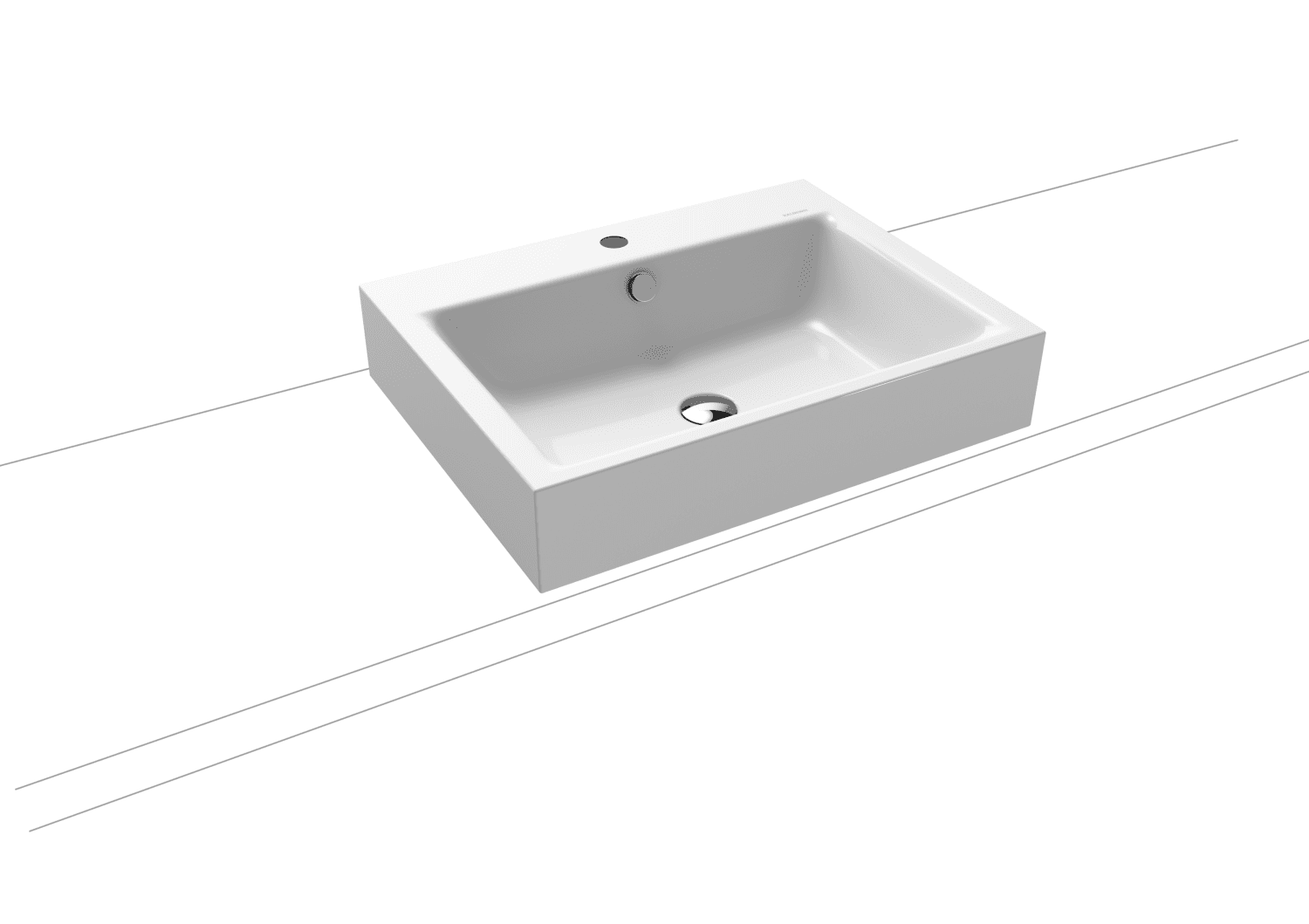 KA WB PURO Mod.3157,600x460mm,alpwe,PEFF ,AD,m. 1HL,mÜL,chr