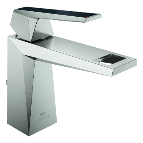 GROHE EH-WT-Batt. Allure Bril. PC 24399 M-Size Griff VN-Caesarstone supersteel