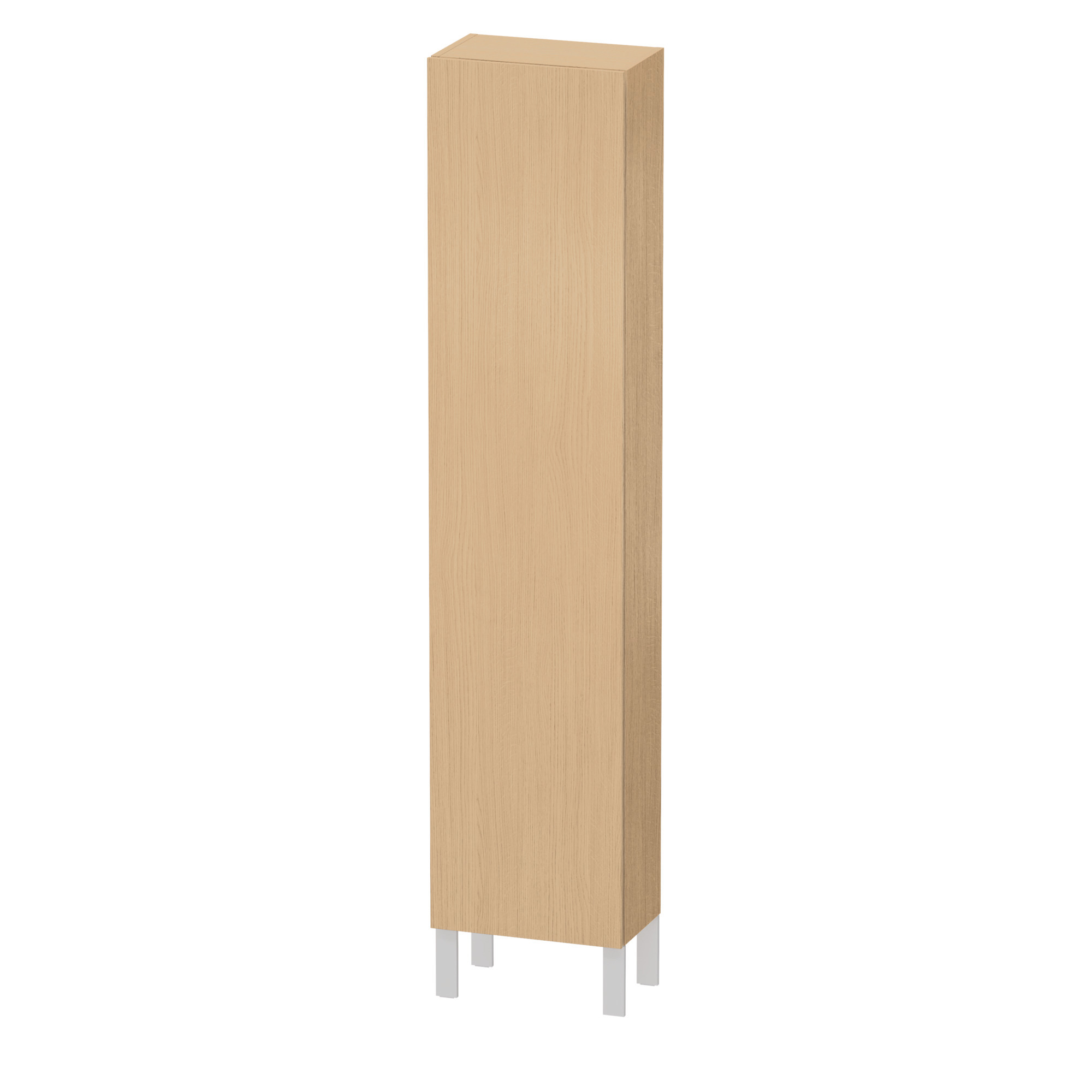 DU Hochschrank L-Cube 243x400x1760mm 1 Tür, TA re., Eiche Natur