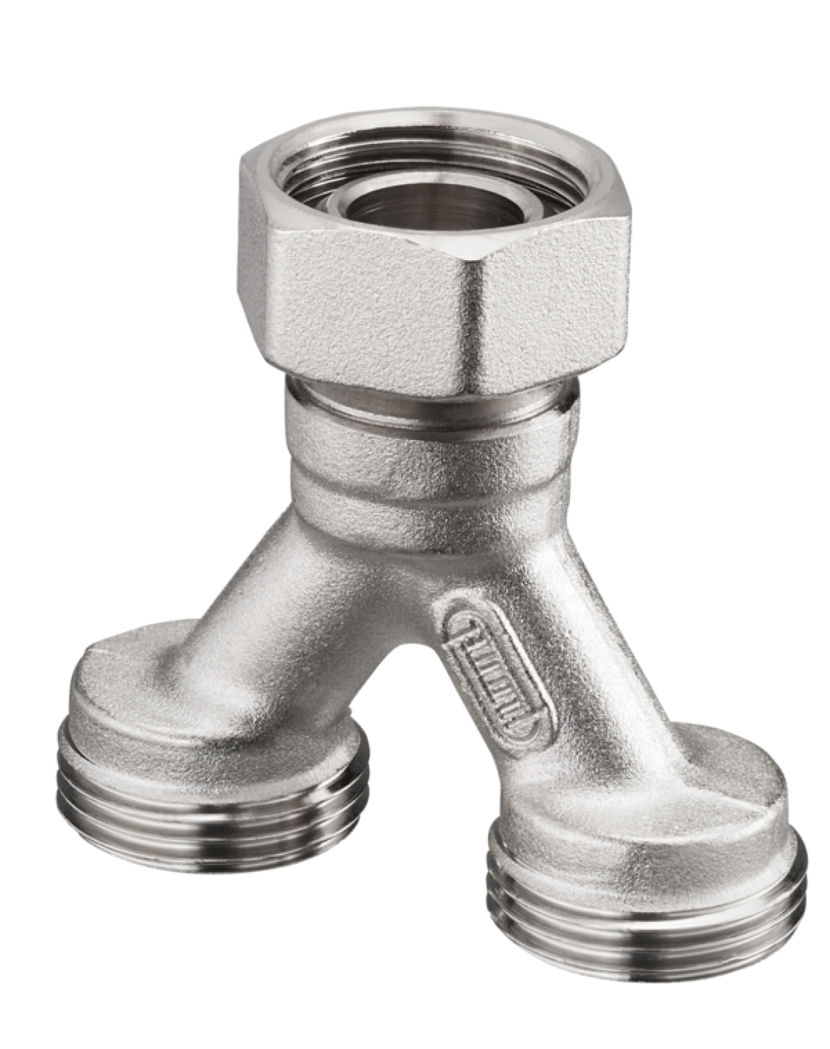 OVENTROP-Duo-Anschlussstück für Wand- einbaukasten"Unibox",3/4"ÜM + 3/4"AG(2x)