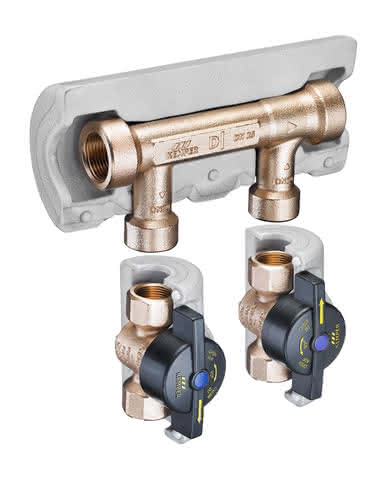 KEMPER KHS Venturi-Strömungsteiler-Gr.AP dynamisch, DN20,Abg.DN20,VAV DN15,IG