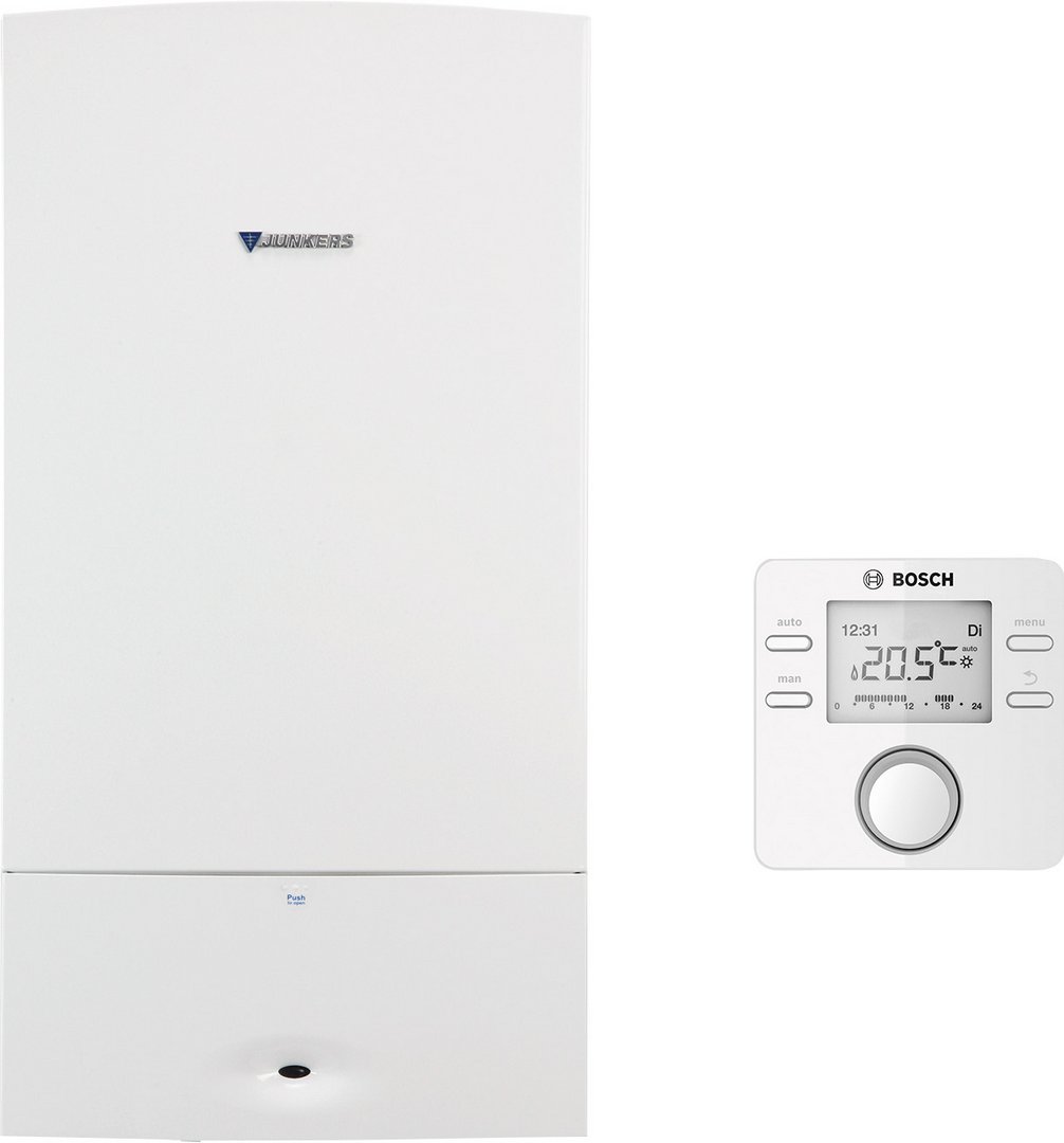 BOSCH Gas-Heizwertpaket JUPA ZWRKE01 ZWR 18-7 KE 23, CR100