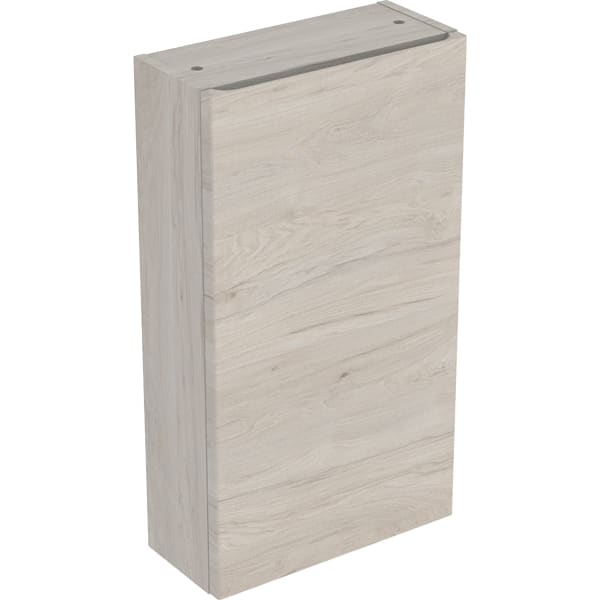 Geberit Renova Plan Hängeschrank m. 1 Tür 39x70x17,3cm, Nussbaum hickory hell