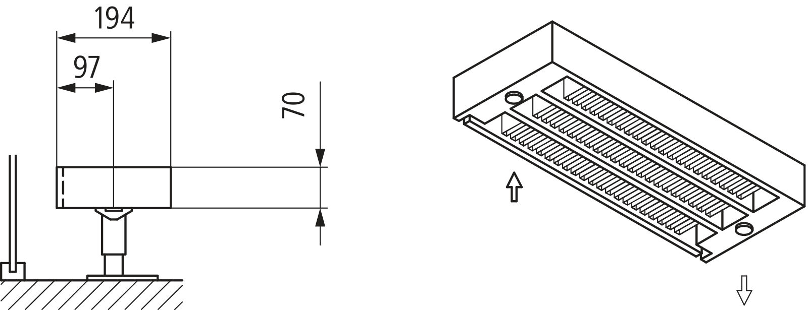 Kermi Kon m. Str. Typ33 BH70x194x900mm QN648, weiß, 6bar, m. Abd, AB 12