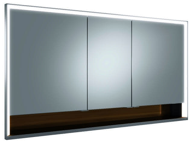 KE SPS Edition Lignatur 23316 DALI Wandeinbau, Nussb.  1400x735x165mm