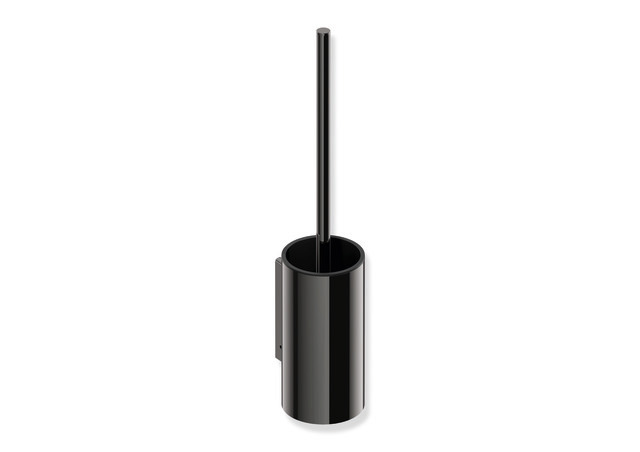 HEWI WC-Bürstengarnitur System 162 PVD schwarzchr glzd