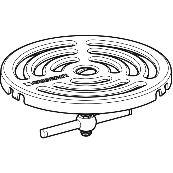 Geberit Rost verschraubbar, rund D:10cm