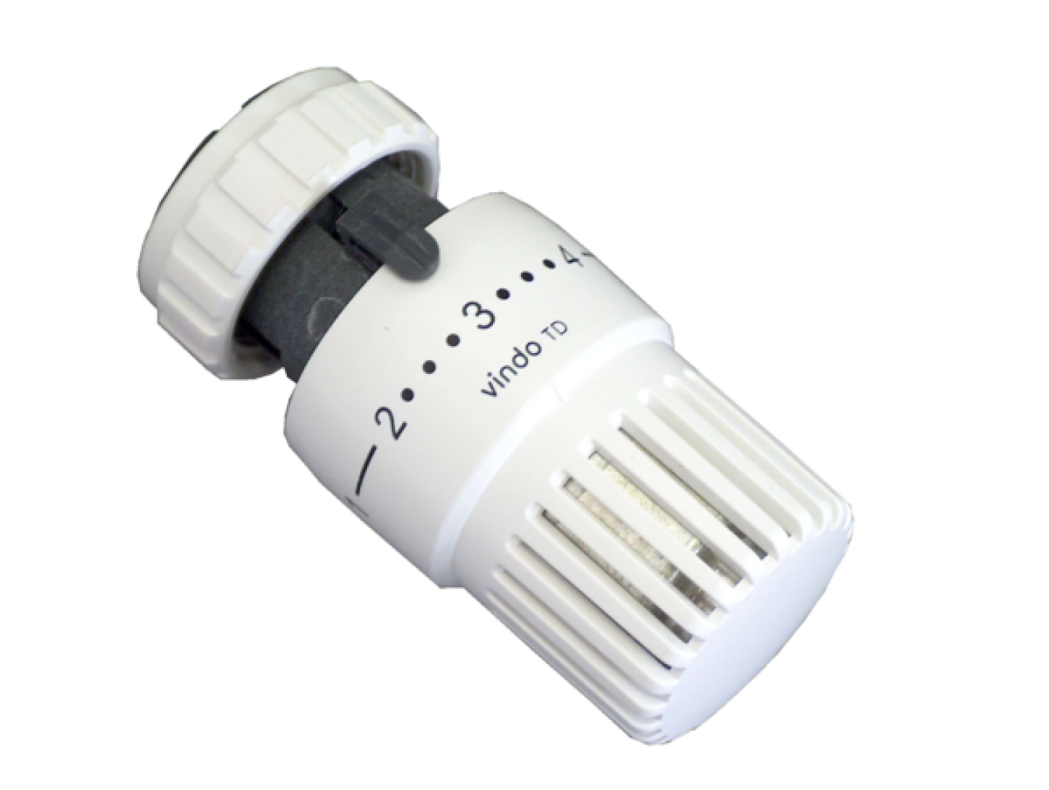 OVENTROP-Thermostat "vindo TD" 7-28 C, 0 * 1-5, Flüssig-Fühler, weiß