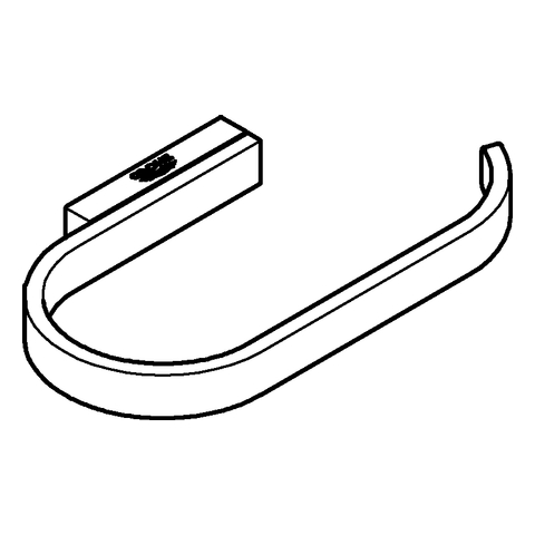 GROHE WC-Papierhalter Selection 41068 ohne Deckel warm sunset gebürstet