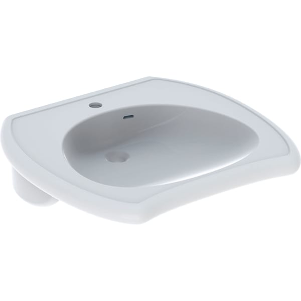 Geberit Vitalis WT, barrierefrei, 55x55cm m. Hl., m. Ül., weiß