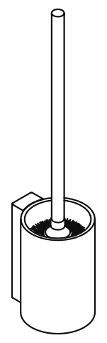 HEWI WC-Bürstengarnitur, chrom