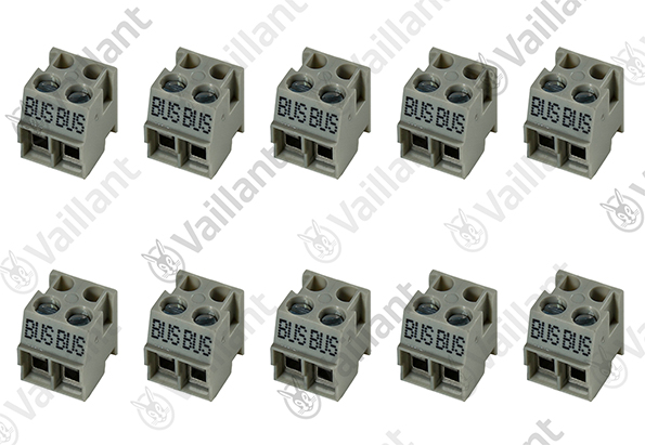Vaillant Klemmleiste, 2-polig, (x10) Vaillant-Nr. 0020162579