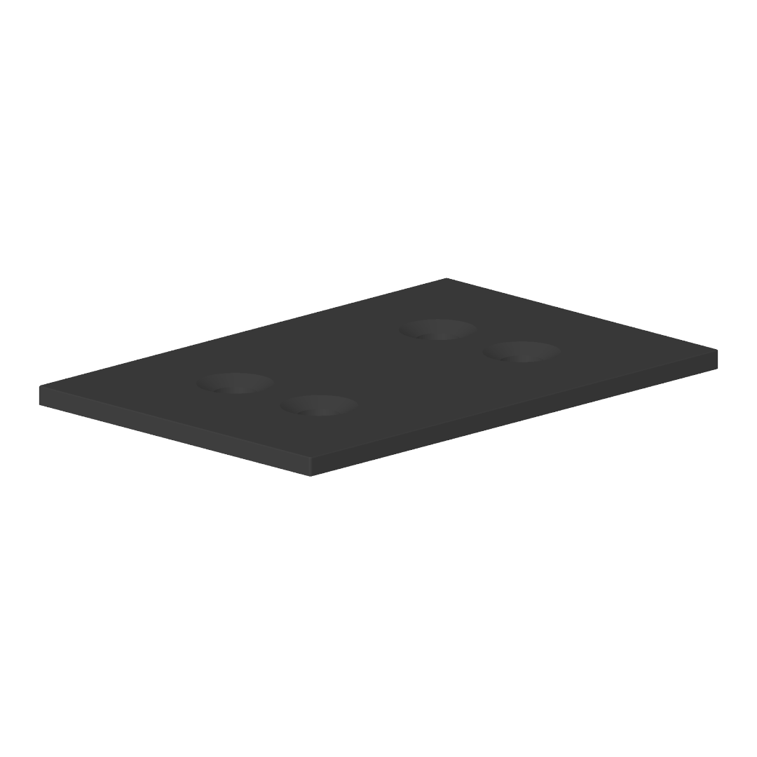 Dornbracht Einlage für Fußbad ERSATZTEILE  04110228400 585 x 390 x 20 mm