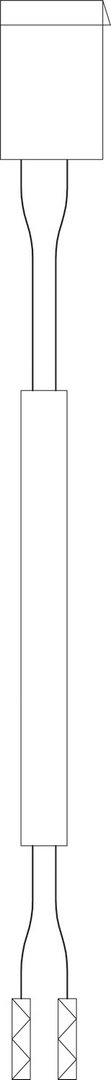 BOSCH Ersatzteil TTNR: 8733703254 Kabel 100mm HMI-CUHP