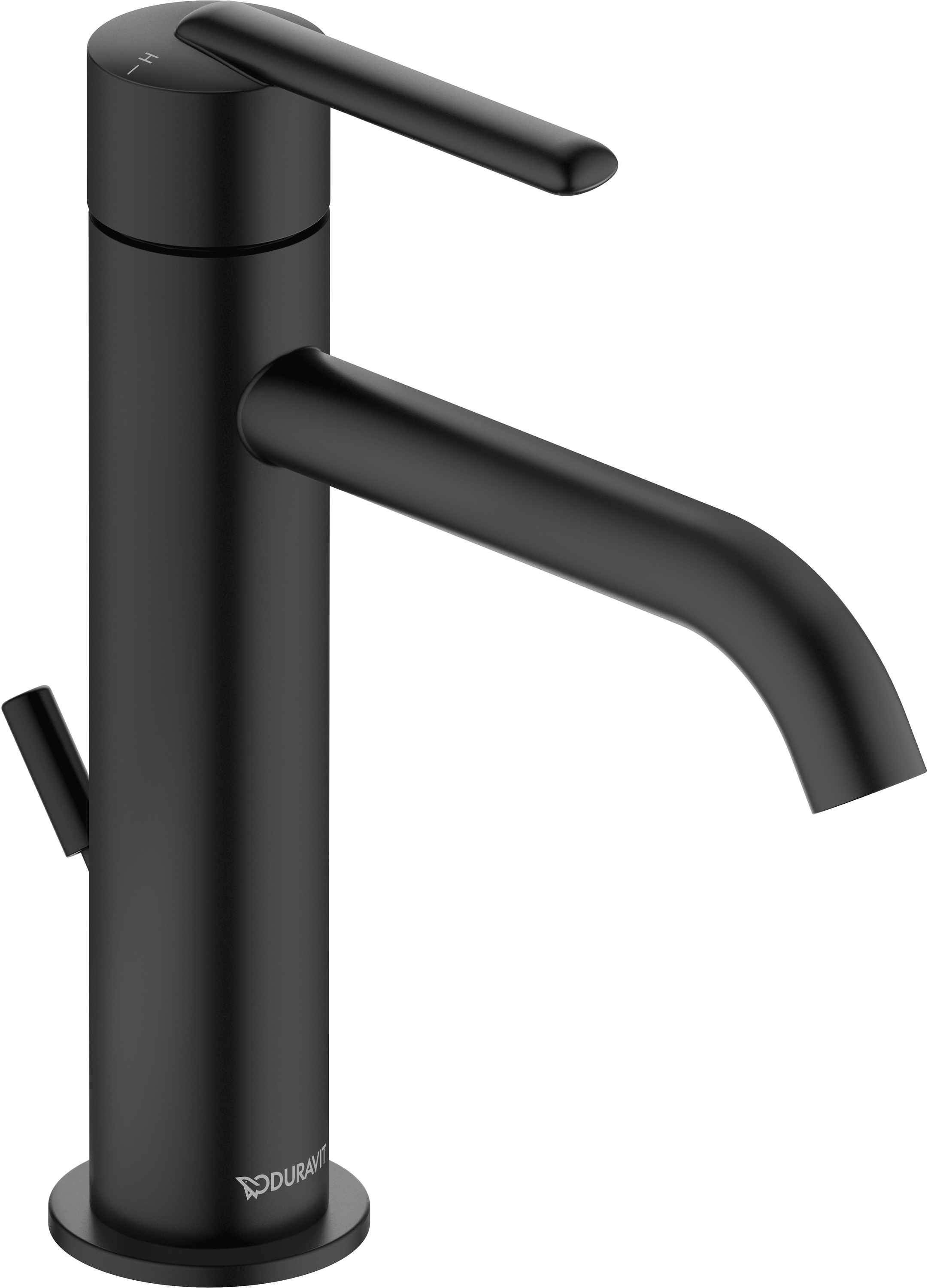 Duravit Balcoon, Einhebel-Waschtischm.M FreshStart,MinusFlow,m.Zugst.,Schwarz M.