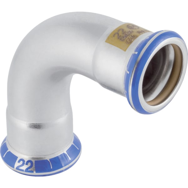 Geberit Mapress Edelstahl Bogen 90Gr d88,9 (Gas)