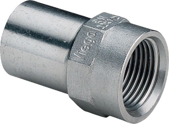 Viega Einsteckstück Sanpress Inox 2312.1 in 22mm x Rp3/4 Edelstahl