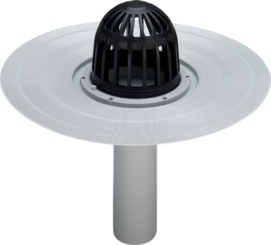 Viega Balkon-/Terrassenablauf Advantix 4946.2 in 100mm Kunststoff grau Viega Balkon-/Terrassenablauf Advantix 4946.2 in 100mm Kunststoff grau